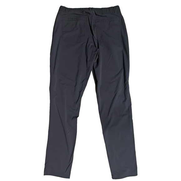 REI Co-op Pants Womens 10 Black Hiking Outdoor Stretch Elastic Waist Zip Pockets - Picture 2 of 10